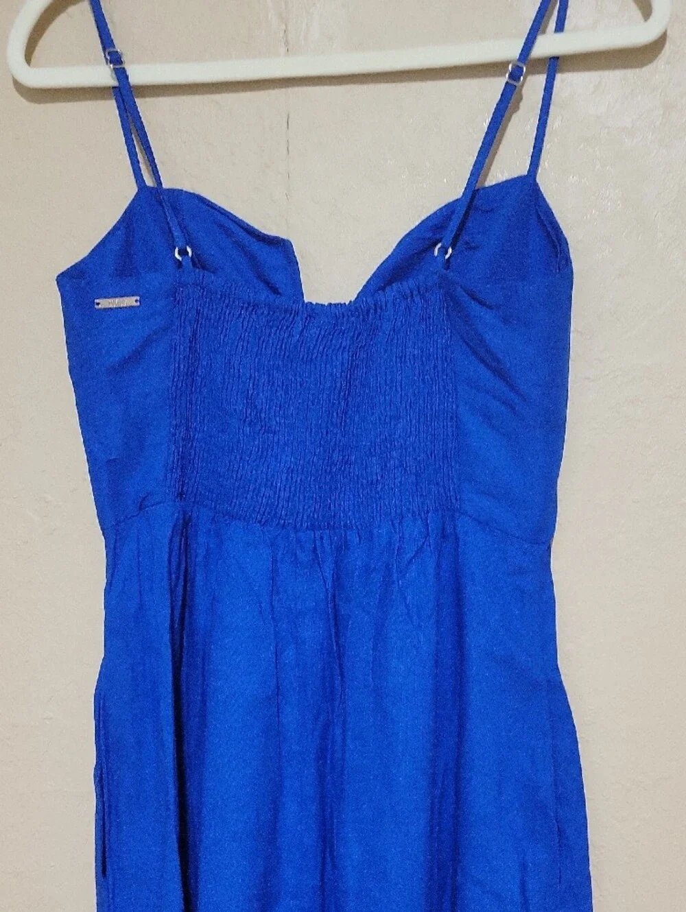 imported linen cobalt